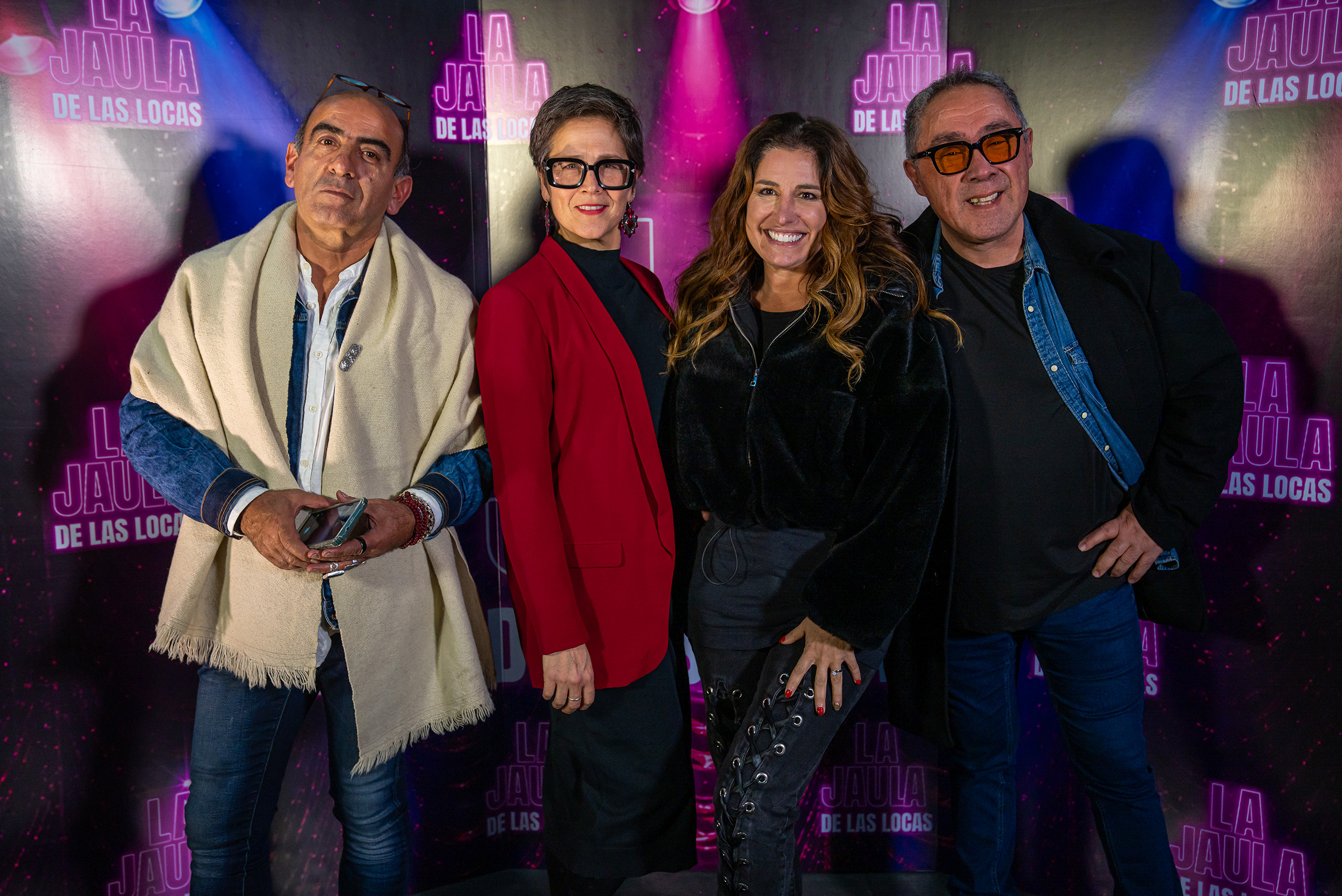 Nelson María de la Parra, Solange Medina, Fran Sfeir y Cristian Villarreal